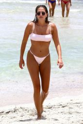 Francesca Aiello in a Bikini - Beach in Miami, FL 07/20/2017