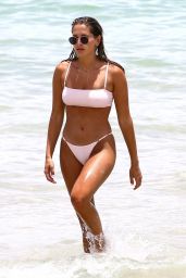 Francesca Aiello in a Bikini - Beach in Miami, FL 07/20/2017