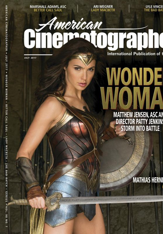 Gal Gadot - American Cinematographer July 2017 Issue