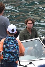 Heidi Klum and Boyfriend Vito Schnabel on holiday in Portofino 07/24/2017