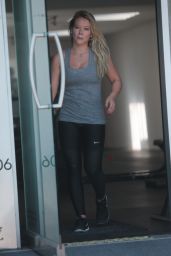 Hilary Duff at the Gym with ex Jason Walsh in West Hollywood 07/08/2017