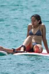 Jade Alleyne in Bikini on the Beach in Barbados 07/04/2017