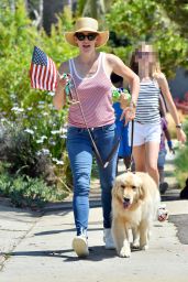 Jennifer Garner and Ben Affleck - Together Again for 4th of July Parade in Pacific Palisades