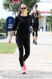 Jennifer Garner in Tights - Heading to the GYM in Los Angeles 07/21/2017