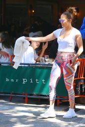 Jennifer Lopez in Tights - Out in New York City 07/26/2017