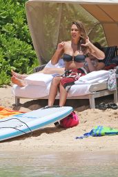 Jessica Alba in Bikini - On Holiday in Hawaii 07/24/2017