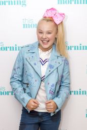 JoJo Siwa Appeared on This Morning TV Show in London 07/27/2017