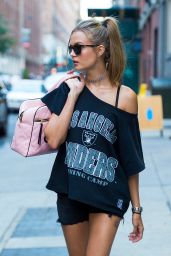 Josephine Skriver Urban Style - Chelsea in New York City 07/24/2017