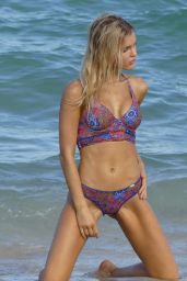 Joy Corrigan - Bikini Photoshoot - Beach in Miami 07/25/2017