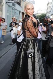 Karlie Kloss - Leaving Azzedine Alaia FAshion Show in Paris 07/05/2017