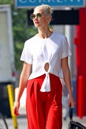 Karlie Kloss Street Style - Out in NYC 07/20/2017