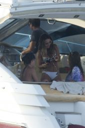Kate del Castillo and Monica Estarreado - On a Luxury Yacht in Ibiza 07/26/2017