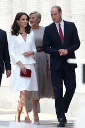 Kate Middleton is Looking All Stylish - Visit the Warsaw Rising Museum 07/17/ 2017
