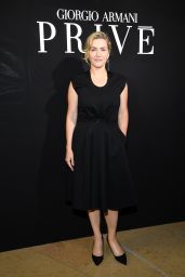 Kate Winslet – Giorgio Armani Prive Haute Couture FW17 Show 07/04/2017