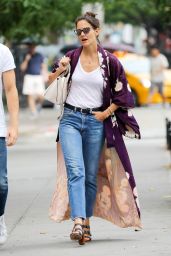 Katie Holmes Casual Style - New York 07/23/2017
