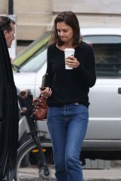 Katie Holmes in Jeans - Out in Montreal, Canada 06/30/2017