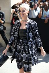 Katy Perry - Chanel show at Haute Couture Paris Fashion Week 07/04/2017