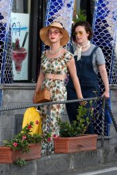 Katy Perry Summer Street Style - Out in Amalfi, Italy 07/16/2017