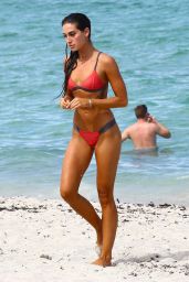 Kaylee Ricciardi in a Bikini - Setai Hotel Beach in Miami, FL 07/19/2017