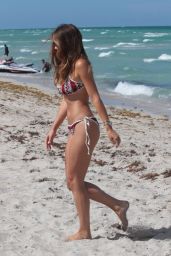 Keleigh Sperry in Bikini at Miami Beach 07/11/2017