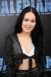 Kelli Berglund – “Valerian and the City of a Thousand Planets” Premiere in Hollywood 07/17/2017