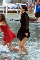 Kendall Jenner & Bella Hadid - Party on Nammos Beach in Mykonos, Greece 07/09/2017