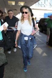 Kim Basinger and Her Daughter Ireland Baldwin - LAX Airport  07/26/2017