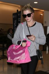 Kim Basinger and Her Daughter Ireland Baldwin - LAX Airport  07/26/2017