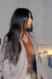 Kim Kardashian Style - Out for Sushi in Calabasas 07/14/2017