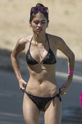 Kim Turnbull in Bikini on the Beach in Barbados 07/29/2017