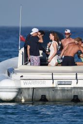 Kimberley Garner in Bikini on a Boat Trip in St Tropez 07/14/2017