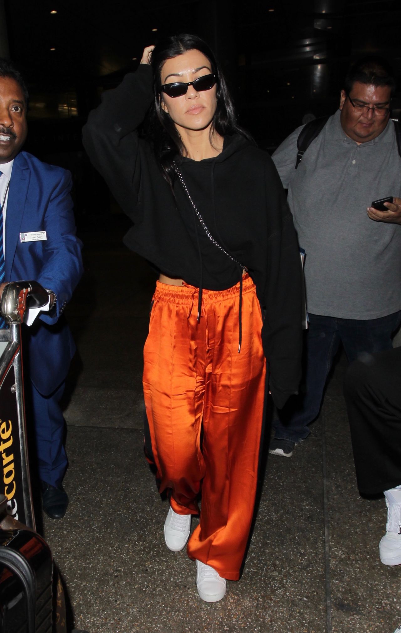 Kourtney Kardashian - Arriving at LAX in Los Angeles 07/07/2017 ...