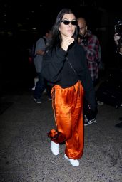 Kourtney Kardashian - Arriving at LAX in Los Angeles 07/07/2017