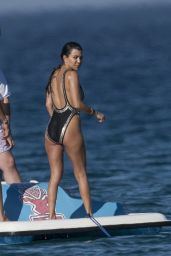 Kourtney Kardashian in Swimsuit - French Riviera Near St Tropez  07/03/2017