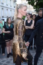 Lara Stone – Vogue Party at Paris Fashion Week 07/04/2017