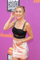 Lauren Riihimaki – Nickelodeon Kids’ Choice Sports Awards in Los Angeles 07/13/2017