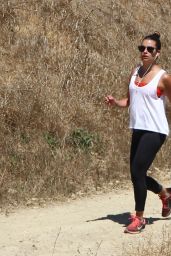 Lea Michele - Solo Hike in LA 07/30/2017