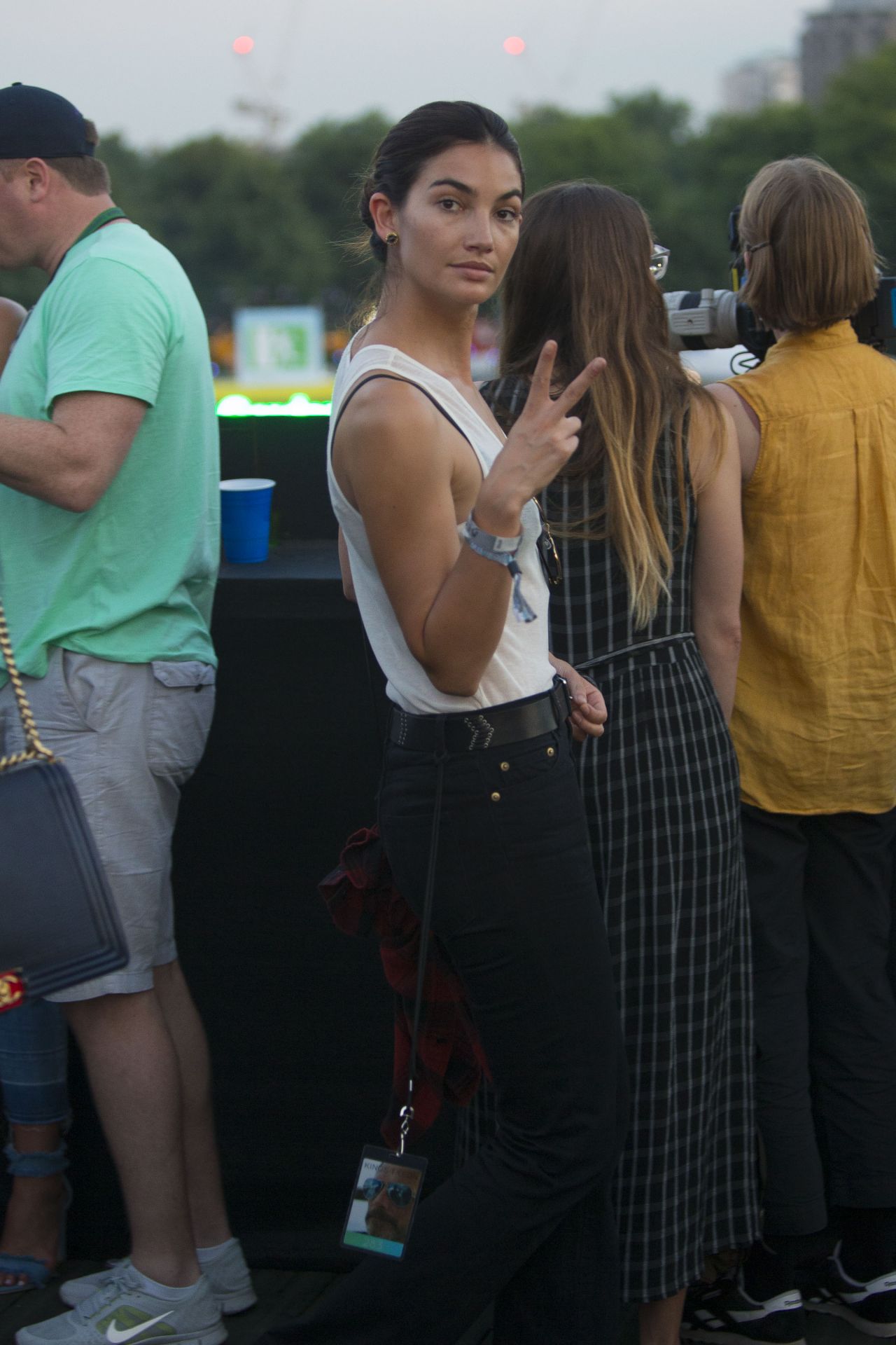 Lily Aldridge - Kings of Leon Concert at Hyde Park in London 07/06/2017 ...