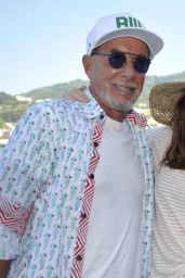 Lily Collins - Arrival in Hotel Regina Isabella in Ischia, Italy 07/14/2017