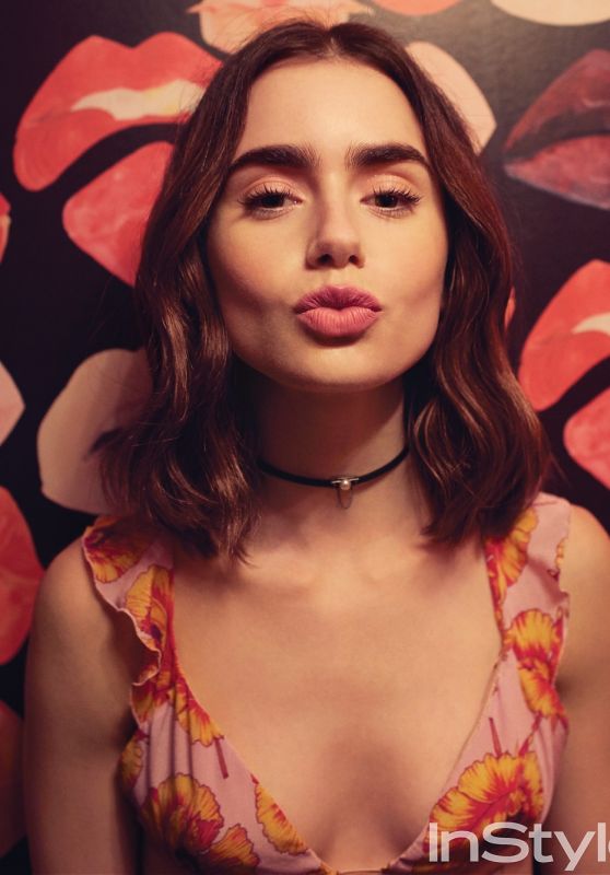 Lily Collins - Photoshoot for Instyle Magazine US (2017)