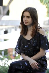Lily Collins - "To the Bone" Photocall During Ischia Global Festival in Italy 07/15/2017