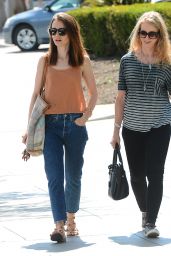 Lily Collins With Her Mom - Shops For Furniture at The Pacific Design Center 07/27/2017