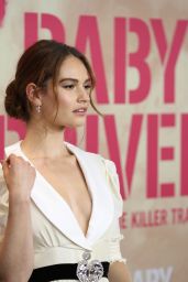 Lily James - "Baby Driver" Australian Premiere in Sydney 07/12/2017