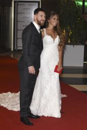 Lionel Messi and Wife Antonella Roccuzzo - Wedding Reception in Argentina 06/30/2017