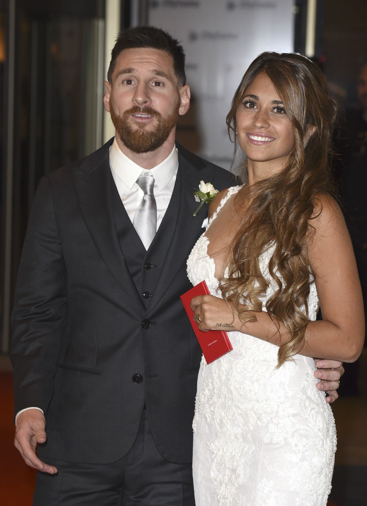 Lionel Messi and Wife Antonella Roccuzzo - Wedding Reception in