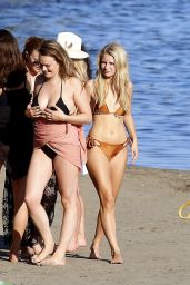 Lottie Moss in Bikini at a Beach in Ibiza, Spain 07/10/2017
