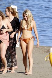 Lottie Moss in Bikini at a Beach in Ibiza, Spain 07/10/2017