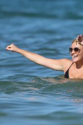 Lottie Moss in Bikini - Enjoys a Day at the Beach in Ibiza 07/11/2017
