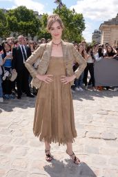 Louise Bourgoin at Christian Dior Show – Fall Winter 2017 in Paris 07/03/2017