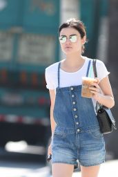 Lucy Hale Street Style - Los Angeles, CA 07/06/2017